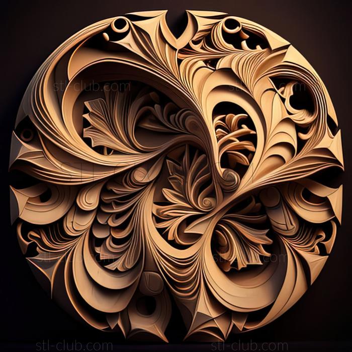 3D model st fractals (STL)